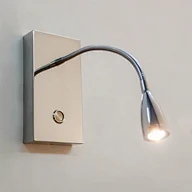 Stainless steel reading wall lamp